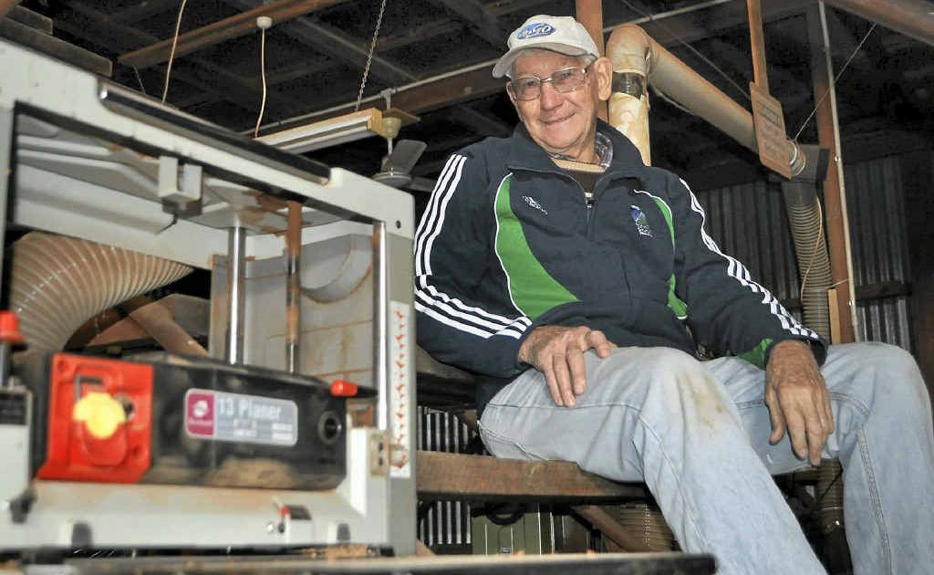 Ron Bryant will be heading down to the shed tomorrow for the wood craft open day.